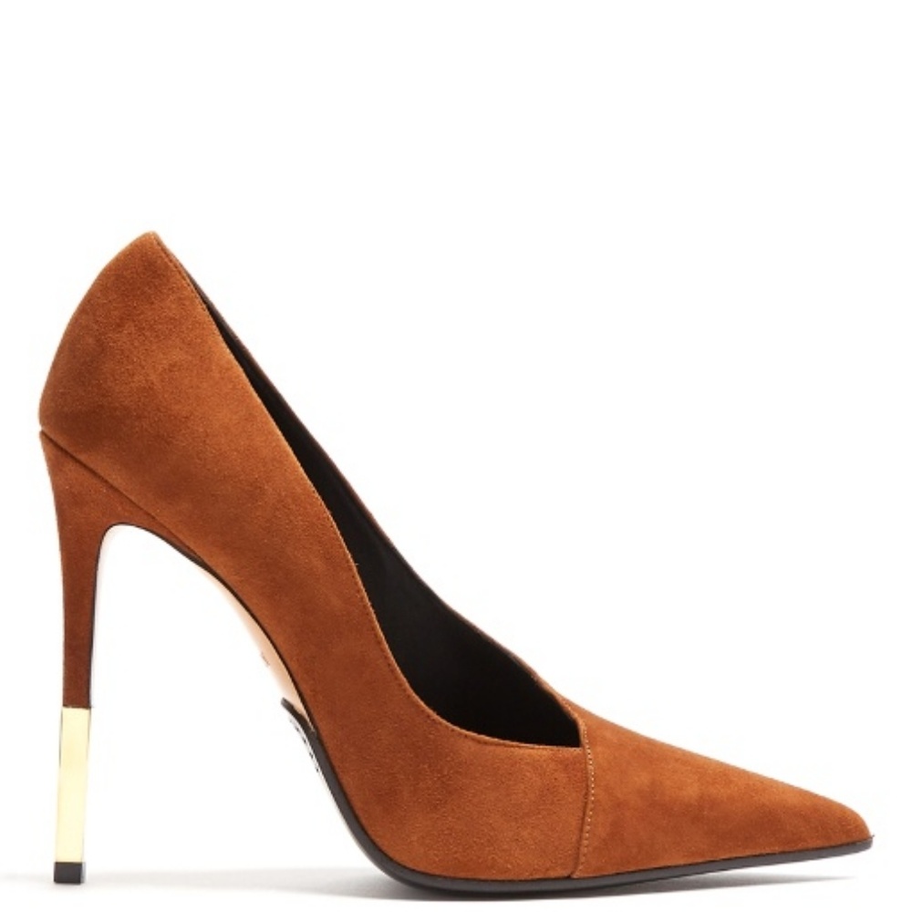 BALMAIN Agnes Suede Pumps